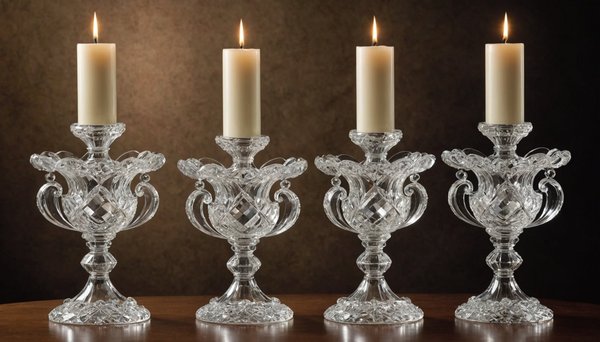 Les bougeoirs saint louis : l'élégance du cristal français